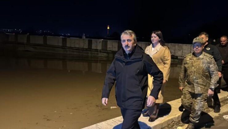 Edirne de taşkın alarmı! Tunca Köprüsü trafiğe kapatılıyor