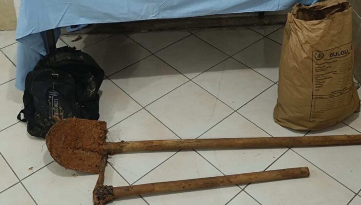 Elazığ Ağın’da kaçak kazı operasyonu: 3 gözaltı