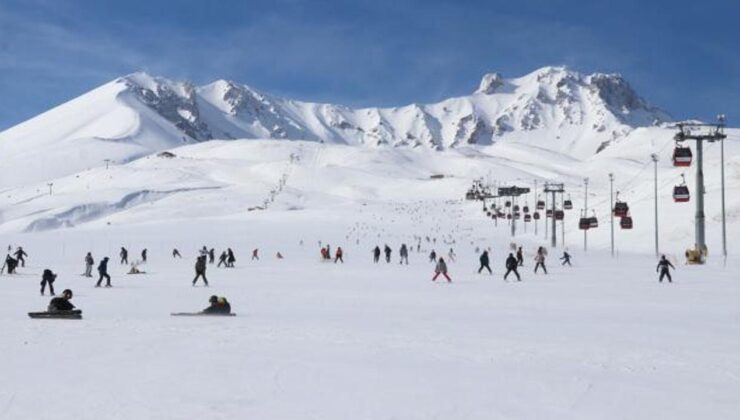 Erciyes’e ulaşım yeniden açıldı