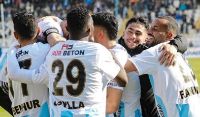 Erzurumspor, Süper Lig aşkına! Galibiyet serisi 10 maça yükseldi…