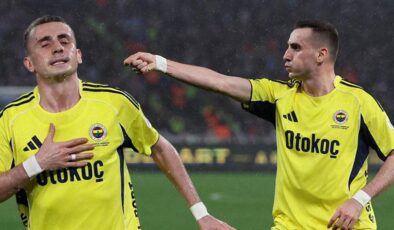 Fenerbahçe’nin yıldızı Kerem Aktürkoğlu şık golle sahne aldı! Üst üste 2. kez ağları sarstı