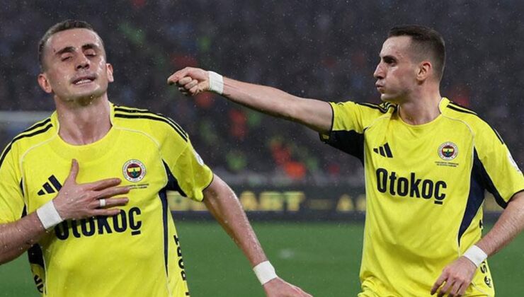 Fenerbahçe’nin yıldızı Kerem Aktürkoğlu şık golle sahne aldı! Üst üste 2. kez ağları sarstı