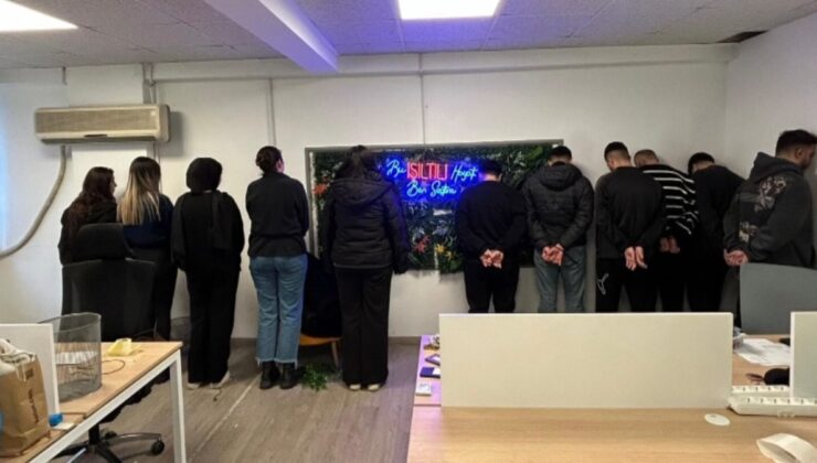 Forex dolandırıcılarına çağrı merkezinde operasyon; delilleri camdan attılar