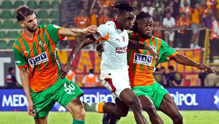 Galatasaray-Alanyaspor maçı öncesi son dakika