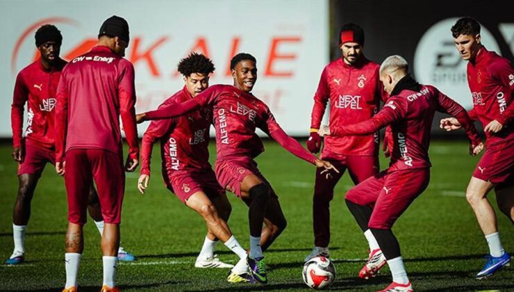 Galatasaray, Çaykur Rizespor maçının hazırlıklarını sürdürdü