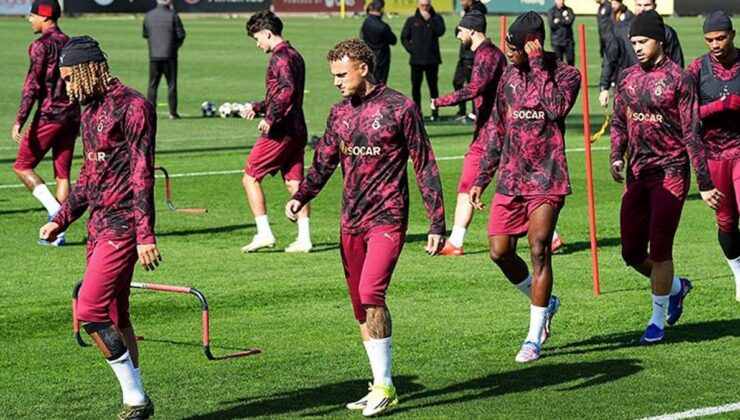Galatasaray, Juventus maçı hazırlıklarını tamamladı