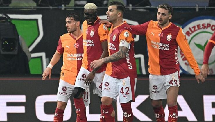 Galatasaray yenilmezlik serisini 9 maça çıkardı