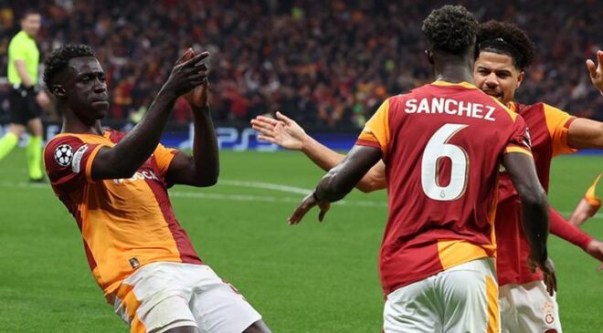 Galatasaray’ın geri dönüş golü Sanchez’den! Tribünleri ayağa kaldırdı