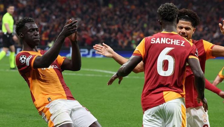 Galatasaray’ın geri dönüş golü Sanchez’den! Tribünleri ayağa kaldırdı