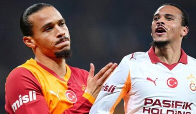 Galatasaray’ın yıldızı Leroy Sane: ‘Buradaki heyecanı hiçbir yerde yaşamadım’