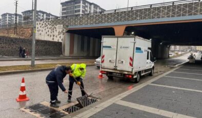 Gaziantep Büyükşehir, sağanak yağışa karşı teyakkuzda