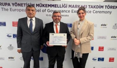 Gaziantep Büyükşehir’e Avrupa’dan yönetişim ödülü