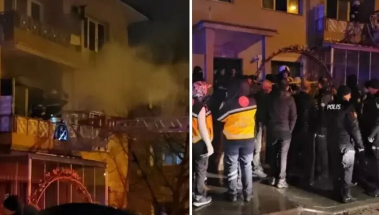 Gece yarısı korkutan yangın! 3’ü çocuk 8 kişi yaralandı