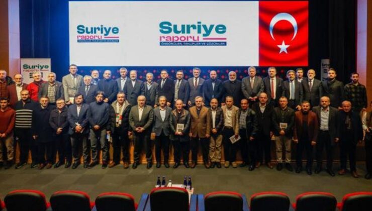 Geniş Kapsamlı Suriye Raporu tanıtıldı