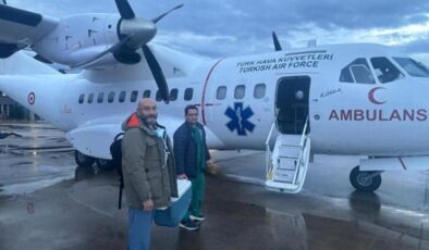 Gökyüzünde şifa seferi! Mehmetçik, kalp nakli için dakikalarla yarıştı