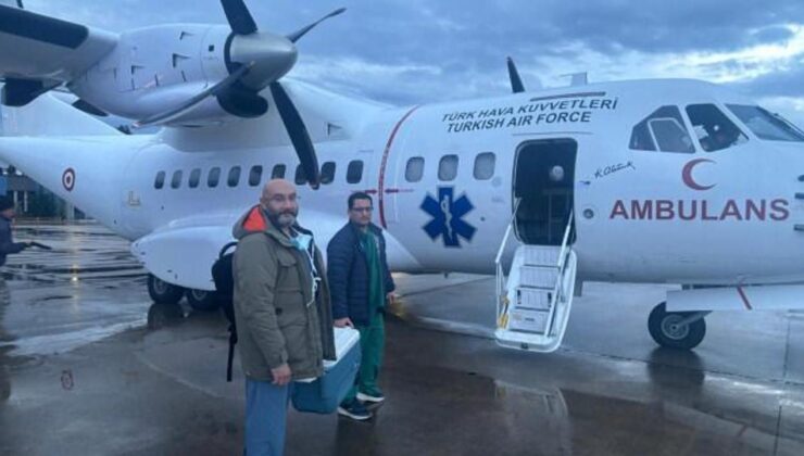 Gökyüzünde şifa seferi! Mehmetçik, kalp nakli için dakikalarla yarıştı