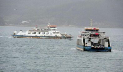 Güney Marmara’da yarınki feribot seferleri iptal edildi