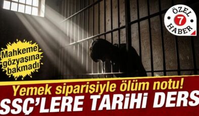 Hakimden ‘SSÇ’ler için tarihi yorum: Online yemek siparişiyle ölüm tehdidi