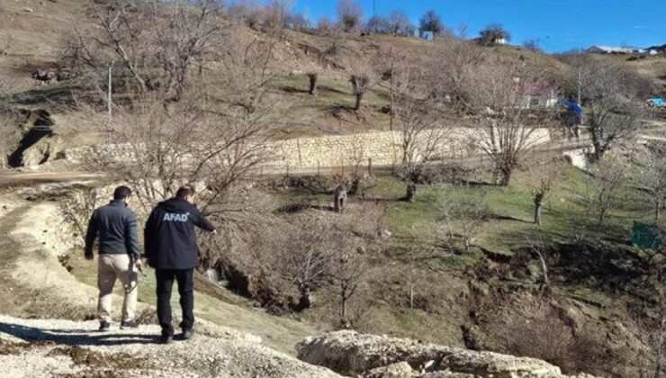 Heyelan paniği! 19 konuttan 7’si boşaltıldı