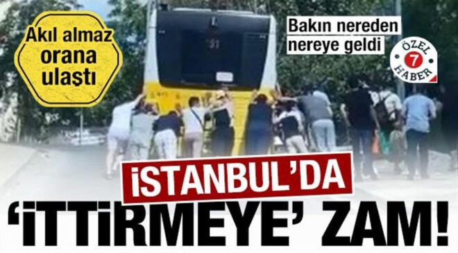 İBB’den İstanbulluya sembolik vaat, yüzde 1.515’lik fiyat! 5 ayda 3’üncü zammı bindirdiler