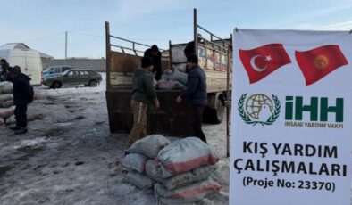İHH, Kırgızistan ve Kazakistan’da 480 ton kömür dağıttı
