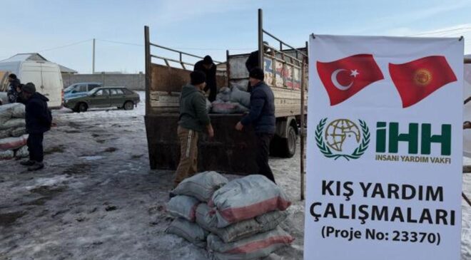 İHH, Kırgızistan ve Kazakistan’da 480 ton kömür dağıttı