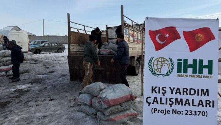 İHH, Kırgızistan ve Kazakistan’da 480 ton kömür dağıttı