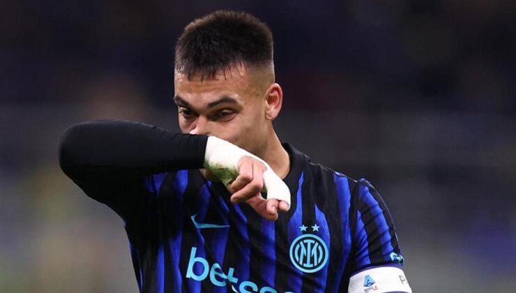 Inter’de Lautaro Martinez şoku