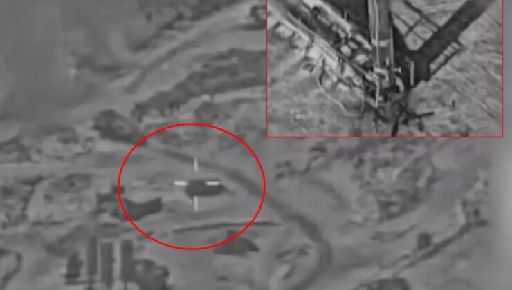 İsrail, İran’ın batısındaki hedefleri vurduğu anların görüntüsünü paylaştı