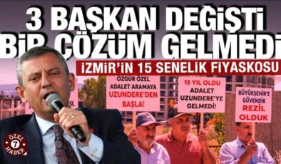 İzmir’in fiyaskosu: 3 Belediye Başkanı değişti 15 senedir bitmedi: Mağdurlar isyan ediyor