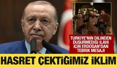 ‘Kabe’de Hacılar’ ilahisi Cumhurbaşkanı Erdoğan’ın da dikkatini çekti