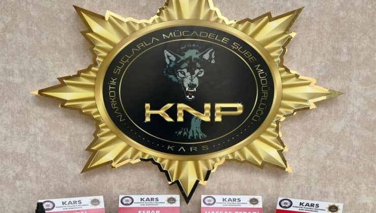 Kars'ta 'torbacı' operasyonu: 2 tutuklu