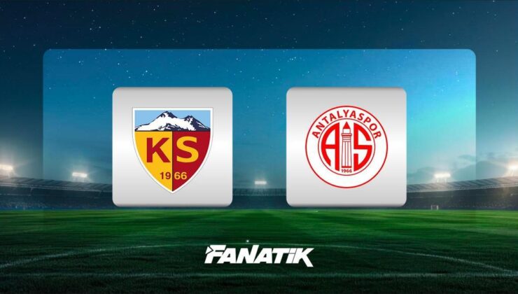 Kayserispor – Antalyaspor maçı ne zaman, saat kaçta hangi kanalda? (Süper Lig 23. hafta maçı)