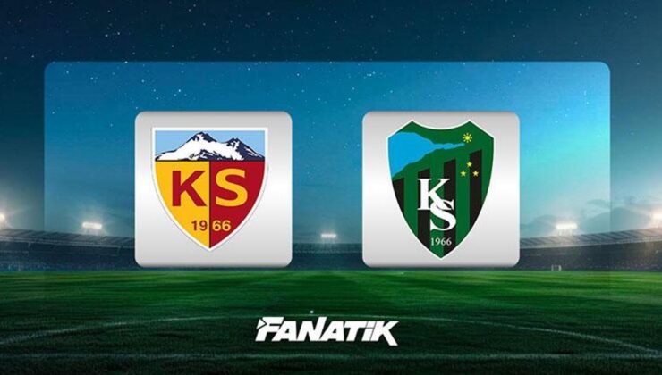 Kayserispor – Kocaelispor maçı ne zaman, saat kaçta, hangi kanalda? Muhtemel 11’ler (Süper Lig 21. hafta)