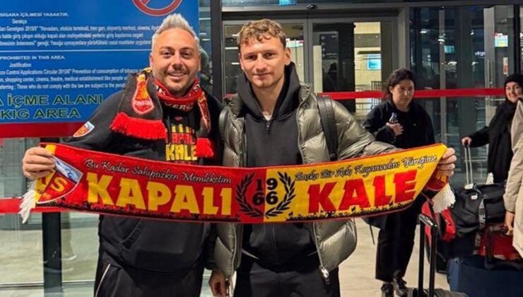Kayserispor’un yeni golcüsü Fedor Chalov Kayseri’ye geldi