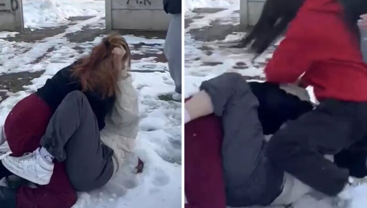 Kız grubundan kan donduran zorbalık! İstediklerini alamayınca şiddete başvurdular