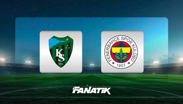 Kocaelispor – Fenerbahçe maçı ne zaman, saat kaçta ve hangi kanalda? (Muhtemel 11’ler)