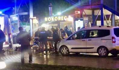 Kokoreç dükkanına silahlı saldırı: 1 ölü, 2 ağır yaralı