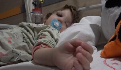 Komşuların gürültü kavgası! 14 aylık bebek hastanelik oldu