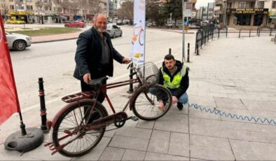 Konya’da kışın pedal çeviren ücretsiz kazanıyor!