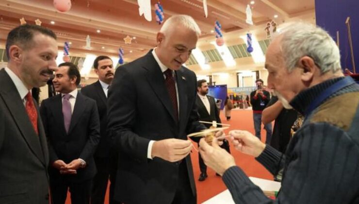 Külliye’de Ramazan’a yoğun ilgi: Bakan Ersoy atölyeleri inceledi