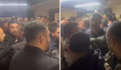 Mesut Özarslan’ın istifasının ardından belediye binasında kavga çıktı