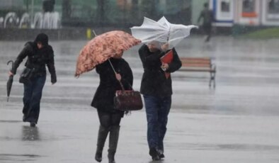 Meteorolojiden fırtına ve kuvvetli yağış uyarısı