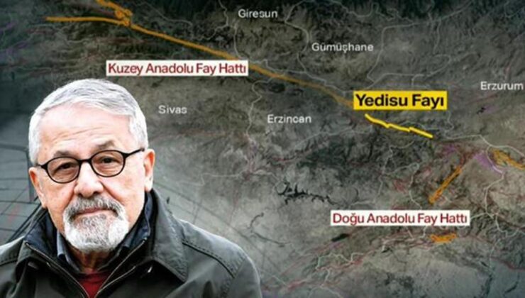Naci Görür’den Yedisu Fayı uyarısı: Deprem bekliyoruz