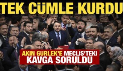 Ne diyeceği merak ediliyordu! Akın Gürlek Meclis’teki kavgaya ilişkin ilk kez konuştu