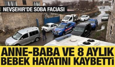 Nevşehir’de soba faciası: Aynı aileden 3 kişi öldü