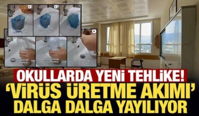 Öğrencilerin sağlığı tehlikede: ‘Virüs üretme akımı’ dalga dalga yayılıyor