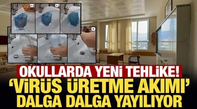 Öğrencilerin sağlığı tehlikede: ‘Virüs üretme akımı’ dalga dalga yayılıyor
