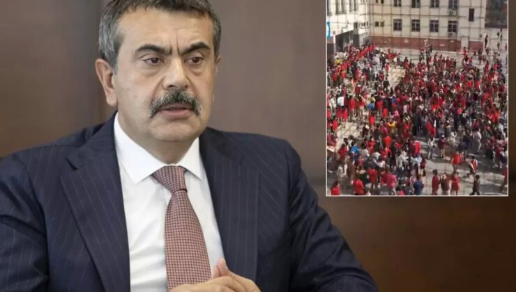 Okulda kaydedilen görüntü olay oldu: Bakan Tekin’e teşekkür eden de var eleştiren de