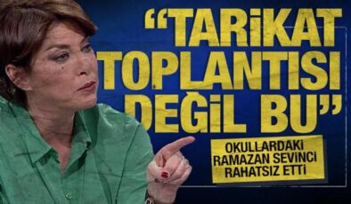 Okullardaki Ramazan sevinci Payzın’ı rahatsız etti: ‘Tarikat toplantısı değil bu’